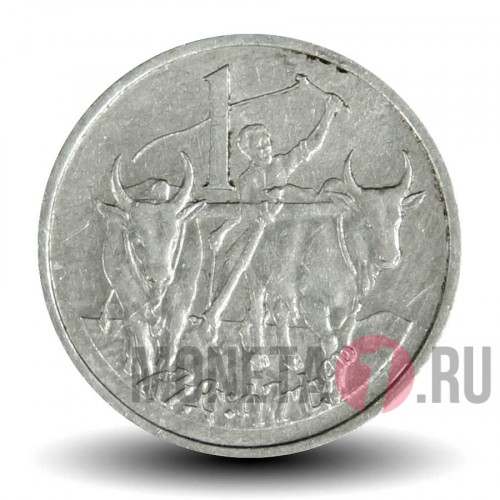 1 цент 1977 года - ФАО - Эфиопия