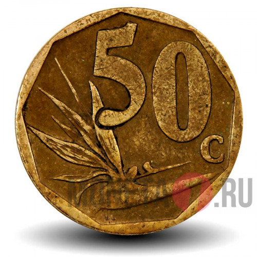 50 центов 2007 года - ЮАР - Цветок Райская птица