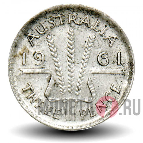 3 пенса 1961 года - Австралия