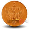 2 цента 2005 года - Соломоновы Острова - Дух орла