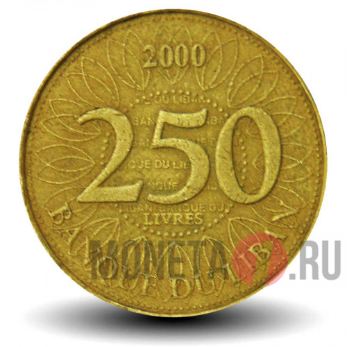 250 ливров 2000 года - Ливан