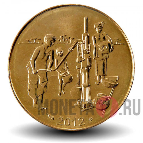 10 франков BCEAO CFA 2012 года - FAO - Западно-Африканские штаты