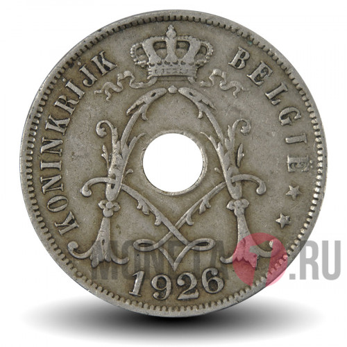 25 сантимов 1926 года - Бельгия - BELGIE