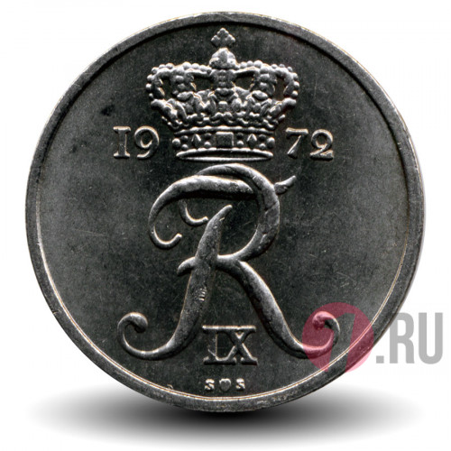 10 ore 1972 года - Фредерик IX - Дания