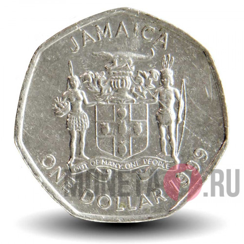1 доллар 1999 года - Ямайка - Александр Бустаманте