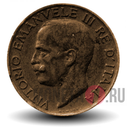 5 Centesimi 1936 года - Италия - Vittorio Emanuele III