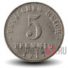 5 пфеннигов 1917 года - Германская Империя - Вильгельм II - A
