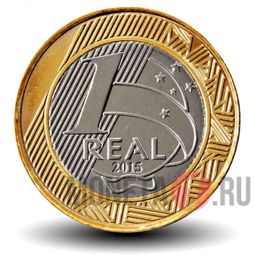 1 реал 2015 года - Дзюдо - Олимпиада в Рио - Бразилия