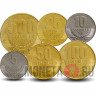 Набор монет Коста-Рики 2001-2012 гг - 6 монет