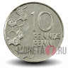 10 пенни 1999 года - Финляндия - Ландыш