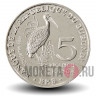 5 франков 2014 года - Бурунди - Африканский клювач