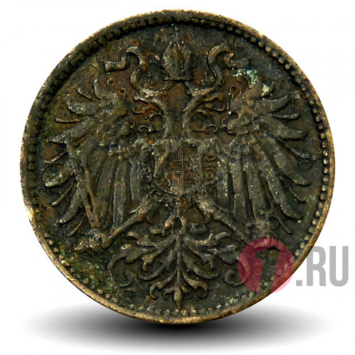 2 геллера 1913 года - Австро-Венгерская империя - Франц Иосиф I