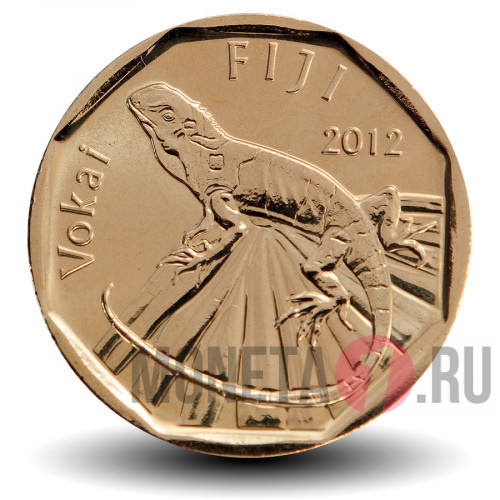 1 доллар 2012 года - Игуана - Фиджи
