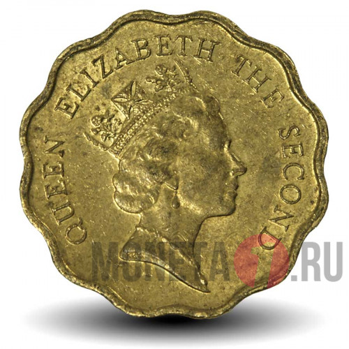 20 центов 1991 года - Elizabeth II - Гонконг