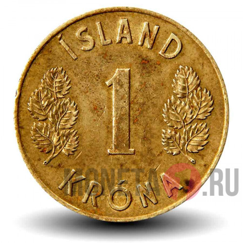 1 крона 1963 года - Исландия