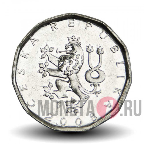 2 кроны 2008 года - Чехия