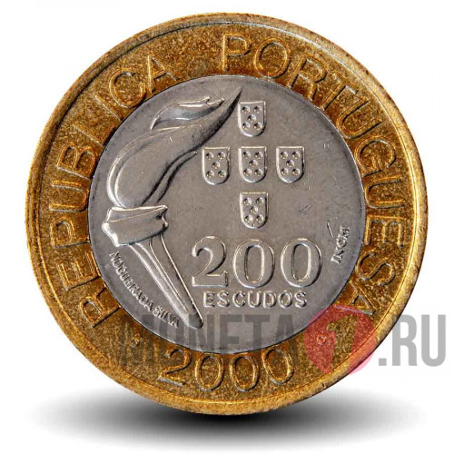 200 эскудо 2000 года - Олимпийские игры 2000 в Сиднее - Португалия