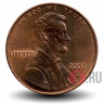 1 цент 2000 года - США - D