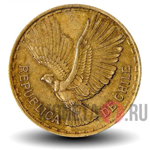 10 сентесимо 1961 года - Чили - Андский кондор