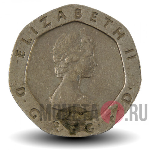 20 пенсов 1982 года - Великобритания
