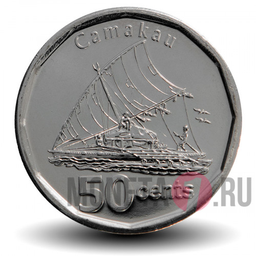 50 центов 2012 года - Волнистый Губан - Фиджи