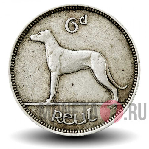 6 пенсов 1946 год - Ирландия