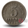 5 пфеннигов 1918 года - Германская Империя - Вильгельм II - D