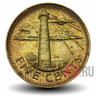 5 центов 2009 года - Барбадос - Маяк Гордон