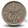 10 эре 1981 года - Норвегия - Олав V