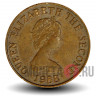 2 пенса 1988 года - Остров Джерси - Елизавета II