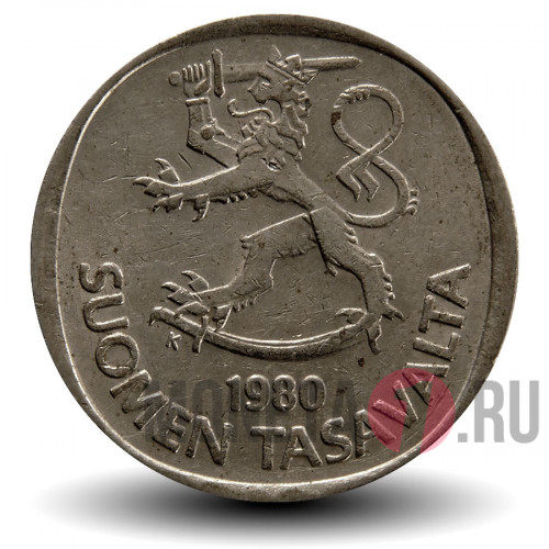 1 марка 1980 года - Финляндия - K