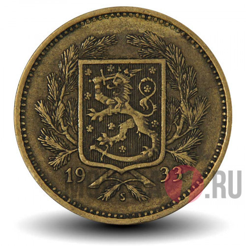 5 марок 1933 года - Финляндия