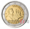 2 евро 2026 год. Сан-Марино