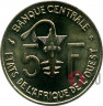 КФА 5 Западно-Африканских франков - 2002 год