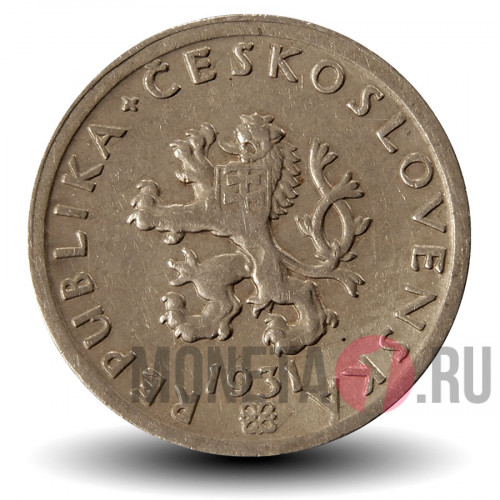 20 геллеров 1931 года - Чехословакия - Сноп с серпом
