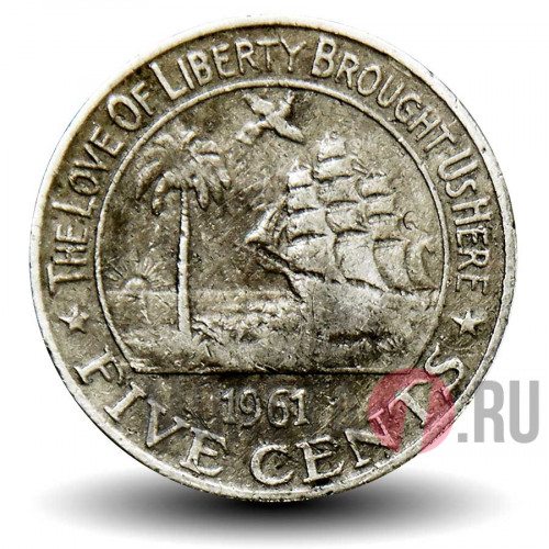 5 центов 1961 года - Либерия