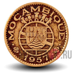 1 эскудо 1957 года - Мозамбик