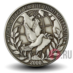 10 долларов 2000 года - Миллениум - Сомали