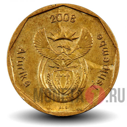 50 центов 2008 года - ЮАР - Цветок Райская птица