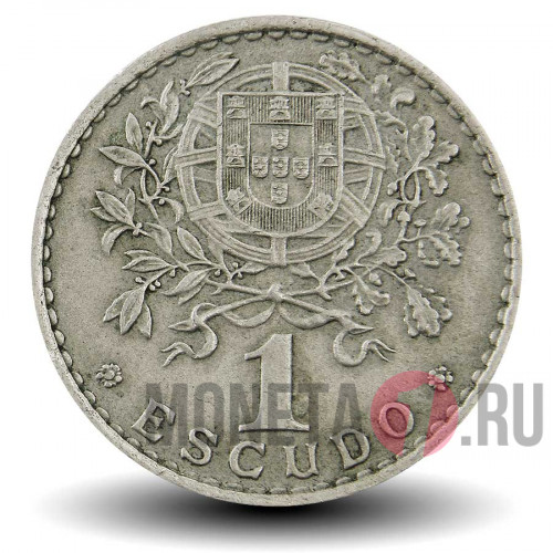 1 эскудо 1966 года - Португалия