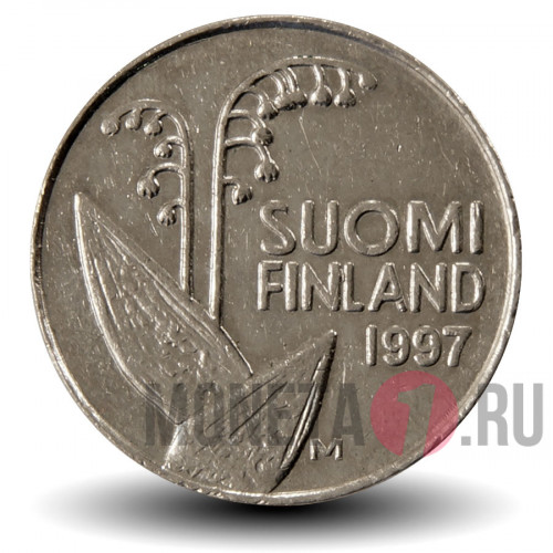 10 пенни 1997 года - Финляндия - Ландыш