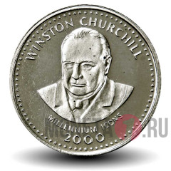 25 шиллингов 2000 года - Уинстон Черчилль - Сомали
