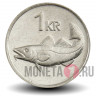 1 крона 2011 года - Исландия - Треска