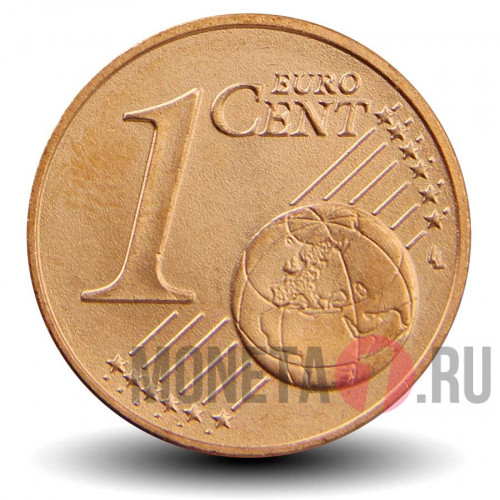 1 евроцент 2014 года - Генциана (Горечавка) - Австрия