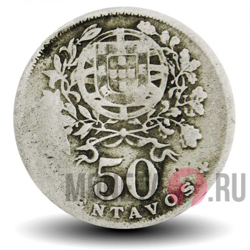 50 сентаво 1927 года - Португалия