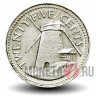 25 центов 2000 года - Барбадос - Мельница Моргана Льюиса