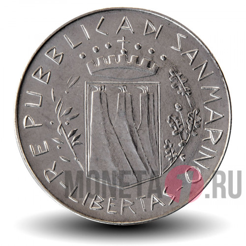 100 лир 1981 года - Мир - Сан-Марино