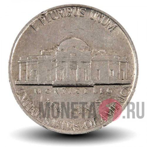 5 центов 1978 года - Усадьба Монтичелло (Monticello) - США