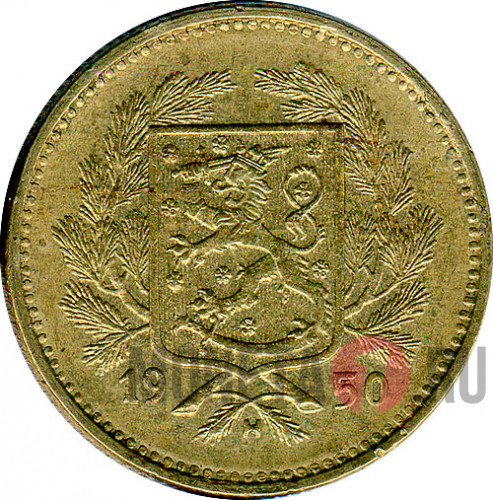 5 марок - Финляндия 1950 года