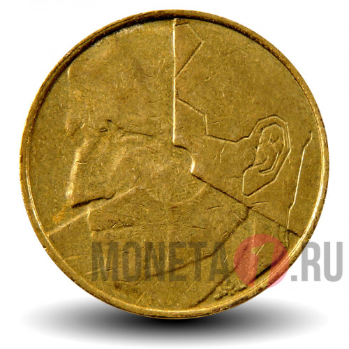5 франков 1988 года - Бельгия - Бодуэн I - BELGIQUE